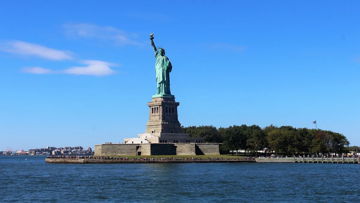 La statue de la Liberté, à New York