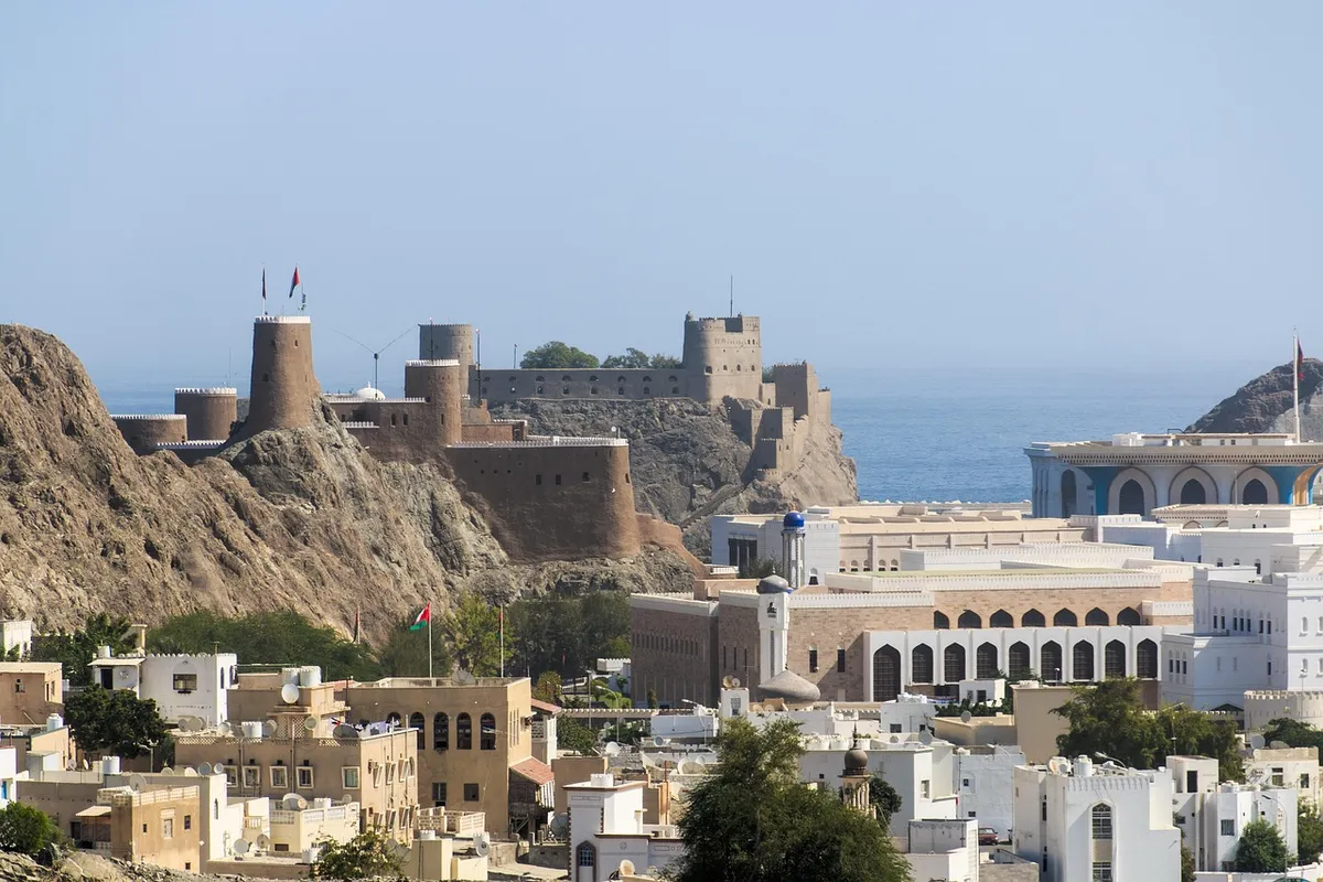 Mascate et l’un de ses forts