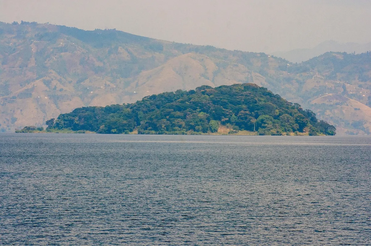 Une île du lac Kivu