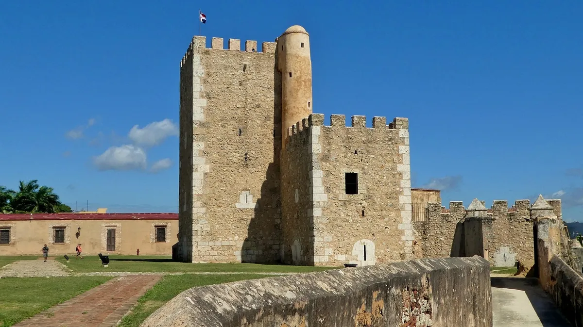 La torre del Homenaje de la fortaleza Ozama, en la Ciudad Colonial de Santo Domingo